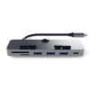 Satechi Clamp Hub Pro USB kombinovaný hub sivá space; ST-TCIMHM