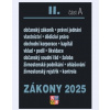 Zákony II/A 2025 Občanský zákoník - Obchodní korporace, Občanský soudní řád, Živnostenský zákon
