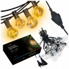 LED_RGB_50_bulb girlanda 1500 cm sieť (Záhradná girlanda LED svetelná reťaz 15m 50+1 vodotesné žiarovky)
