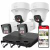 Hilook by Hikvision WIFIKIT-B4-4CH + 2x WIFICAM-T4 - Wifi monitorovací set EasyLink, 2x Tubová kamera 4Mpx + 2x Otočná kamera 4Mpx, Nahrávač NVS - HiLook od Hikvision