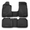 Gumové koberčeky Honda CR-V 2002-2006 - Novline 28 mm okraj černá - 18.03.210