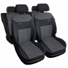 AUTO-DEKOR Univerzálne látkové autopoťahy RS tmavo-sivé vhodné pre Suzuki Vitara (RS-DARK-GREY-1304)
