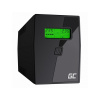Zdroj neprerušiteľného napájania (UPS) Green Cell UPS02 Line-Interactive 0,8 kVA 480 W 2 zásuvky AC