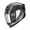 Moto přilba SCORPION EXO-1400 EVO II CARBON AIR REIKA černo/bílá - Velikost L