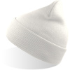 Atlantis Headwear Čepice Wind-S, pletená COT33022000199-white Bílá UNI