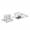 Hansgrohe Metropol - Páková dvojotvorová batéria na okraj vane, chróm 74548000