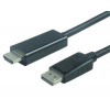 PremiumCord DisplayPort na HDMI kábel 1m M/M kportadk01-01