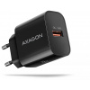AXAGON ACU-QC18, 18W sieťová nabíjačka, 1x port USB-A, QC3.0/AFC/Apple, čierna