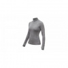 SENSOR MERINO BOLD dámské triko dl.rukáv roll neck cool gray M; Šedá rolák