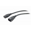 APC PWR Cord C13 - C14, 0.6 m Čierna 0,61 m C13 zviazané C14 zviazané (AP9890)