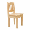 Via-nábytek Detská drevená stolička Povrchová úprava: Borovica (lakovaná)