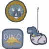 Lassig School Patches Set Jurassic uni