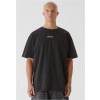 LY ACID WASHED TEE - CHAOS - black XS