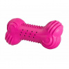 HipHop Dog Hrkajúca kosť prírodná guma 11 cm HipHop