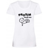 Prosím použi ho! - Biela , Dámske , S