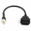 Diagnostika 6 pin pre OBD2 16 pin kábel adaptéra