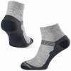 Ponožky Zulu Merino Lite Veľkosť ponožiek: 35-38 / Farba: sivá/čierna