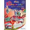 3D omalovánky Hasičské auto