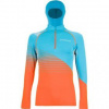 La Sportiva Pollux Long Sleeve M tropic blue/pumpkin S; Modrá bunda