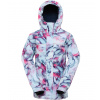 Alpine Pro Edero Detská lyžiarska bunda s Ptx membránou KJCB307 aquamarine 116-122
