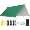 Plachta TURISTICKÁ TARP 3x3 m Slnečná plachta vodotesná
