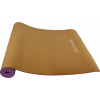Master Podložka na cvičenie MASTER Yoga 4 mm, 183 x 61 cm, korková, fialová