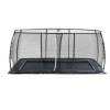 Exit Dynamic prízemná trampolína 305x519cm s ochrannou sieťou - čierna