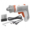BLACK+DECKER Aku skrutkovač s upínacím skľučovadlom pre L kľúče 3,6V BCRTA01