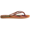 Havaianas Hav. Slim Tropical Salmon 35/36 Flip Flops Womens Peach 3/4