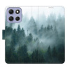 Flip pouzdro iSaprio - Motorola Moto G86 5G - Dark Forest s kapsičkami na karty (Flipové knížkové pouzdro, obal, kryt iSaprio s přihrádkami na karty a motivem)