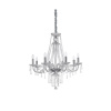 Závesné svietidlo/Luster Ideal lux 168777 AMADEUS SP8 8xE14 40W chróm