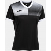 Dámske tričko JOMA ECO Supernova Black-White|L
