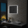 Zrkadlo - Kúpeľňové zrkadlo s LED dotykovým senzorom 80x60 (Zrkadlo - Kúpeľňové zrkadlo s LED dotykovým senzorom 80x60)