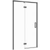 Cersanit LARGA Dvere do niky / Dvere pre sprch kút 120x195cm Čierna Číre sk. Ľavé S932-130 S932-130