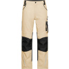 DAIBER JN 832 / Pánske pracovné nohavice, predĺžené - stone/black 56