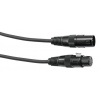 Eurolite DMX kábel XLR 5pin, 10m dĺžka, čierny
