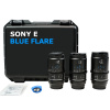 SIRUI Astra AF 50/ 75/ 100mm T1.8 1.33X Full Frame Anamorphic Cine Kit Sony E / Blue Flare