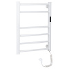 CERANO Elektrický sušiak uterákov Luca, s displejom biela lesklá 660x550 mm LIV-W-EG-6-55