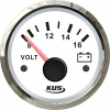 UKAZOVATEĽ NAPÄTIA - VOLTMETER 8-16 BIELY PRE LOĎ INNY