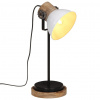 zahrada-XL Stolová lampa 25 W biela 17x17x50 cm E27 371945