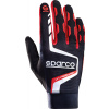 Sparco Hypergrip+ Sim Racing gamingové rukavice, barva: černo-červená, velikost: 08