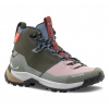 SALEWA Dámske trekové topánky PUEZ 2 MID PTX W dark olive/shadow - zelené Veľkosť EU: 40,5