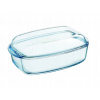 Pyrex Pekáč varné sklo s pokrievkou 38x22 cm
