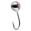 5ks - Marmyška Mikado Round Mormyshka 0,7gr 14mm Silver