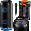 BLUETOOTH REPRODUKTOR USB SD AUX PRENOSNÝ BEZDRÔTOVÝ RÁDIO FM VEŽA BOOMBOX