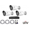 8MPx IP kamerový set UNIVIEW 3+1 (mini tubus)