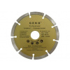 Diamantový řezný kotouč (segmentový) - 125 x 22,23 mm GEKO nářadí G00251