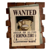 Plastoy one Piece Coin Pokladnička Zoro Wanted