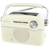 soundmaster TR480BE 10755 Akumulátorové rádio, FM, FM, Solární panel, béžová