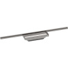 HANSGROHE RainDrain Minimalistic vrchná sada sprchového žľabu 70 cm, pre inštaláciu ku stene, pre vloženie dlažby, 56219000